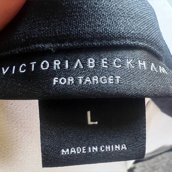 LIKE NEW! Victoria Beckham Target Satin Photo Floral Skirt Size Large - Picture 3 of 3